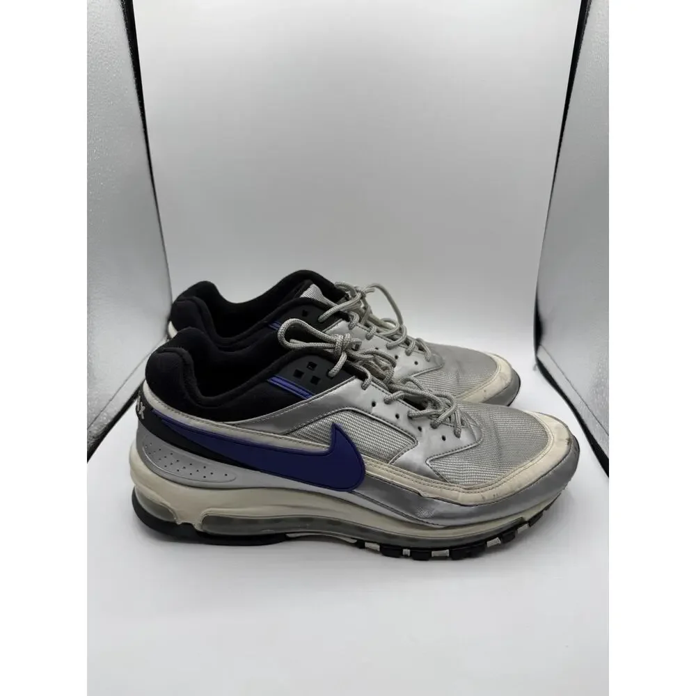 Nike Air Max 97 BW Hybrid AO2406-002 Men Size 11.5 Grey Purple No Box - AS IS